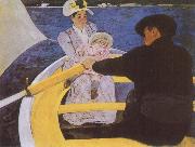 Mary Cassatt The Boating Party France oil painting artist